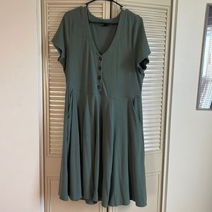 Green dress